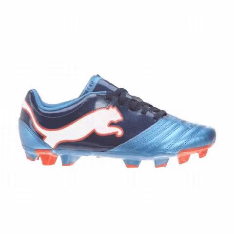 Puma Powercat 4.12 FG Jr 'Metallic Blue'