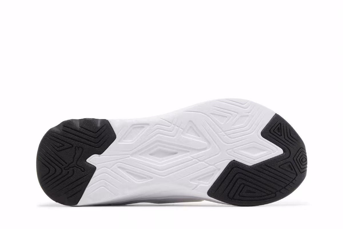 Puma Women's Softride Sophia Slip-On White Black, view 5