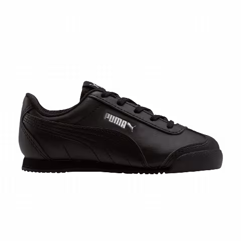 Puma Turino Leather Jr 'Triple Black'