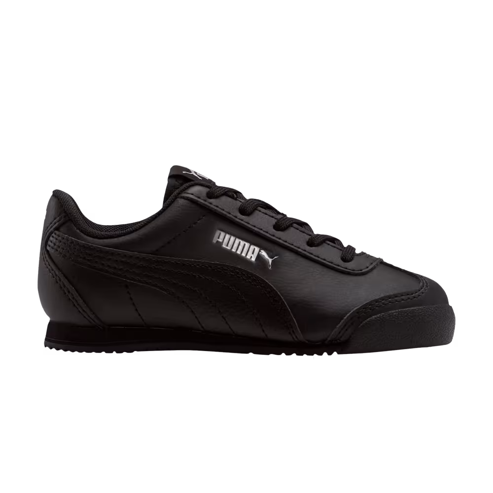 Puma Turino Leather Jr Triple Black