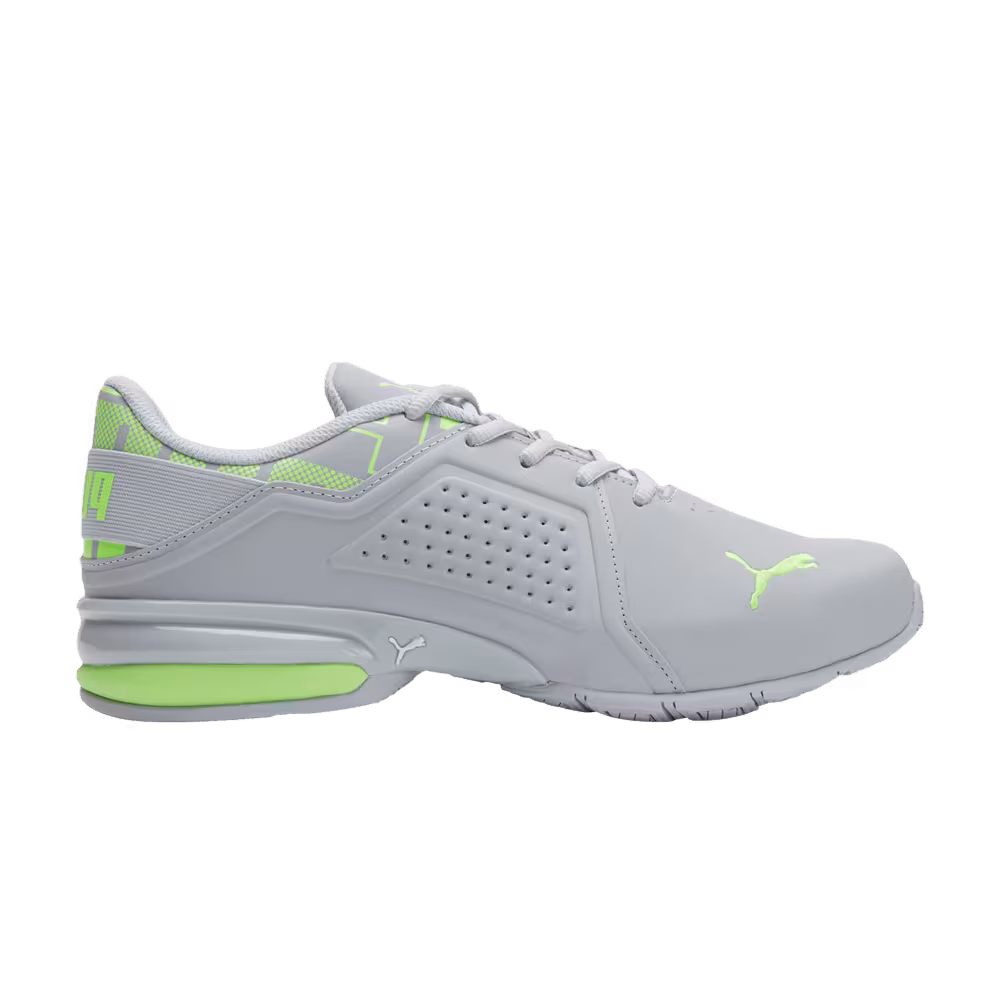 Puma Viz Runner Repeat Platinum Grey Fizzy Lime