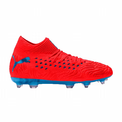 Puma Future 19.1 Netfit FG AG 'Red Blast Bleu Azur'