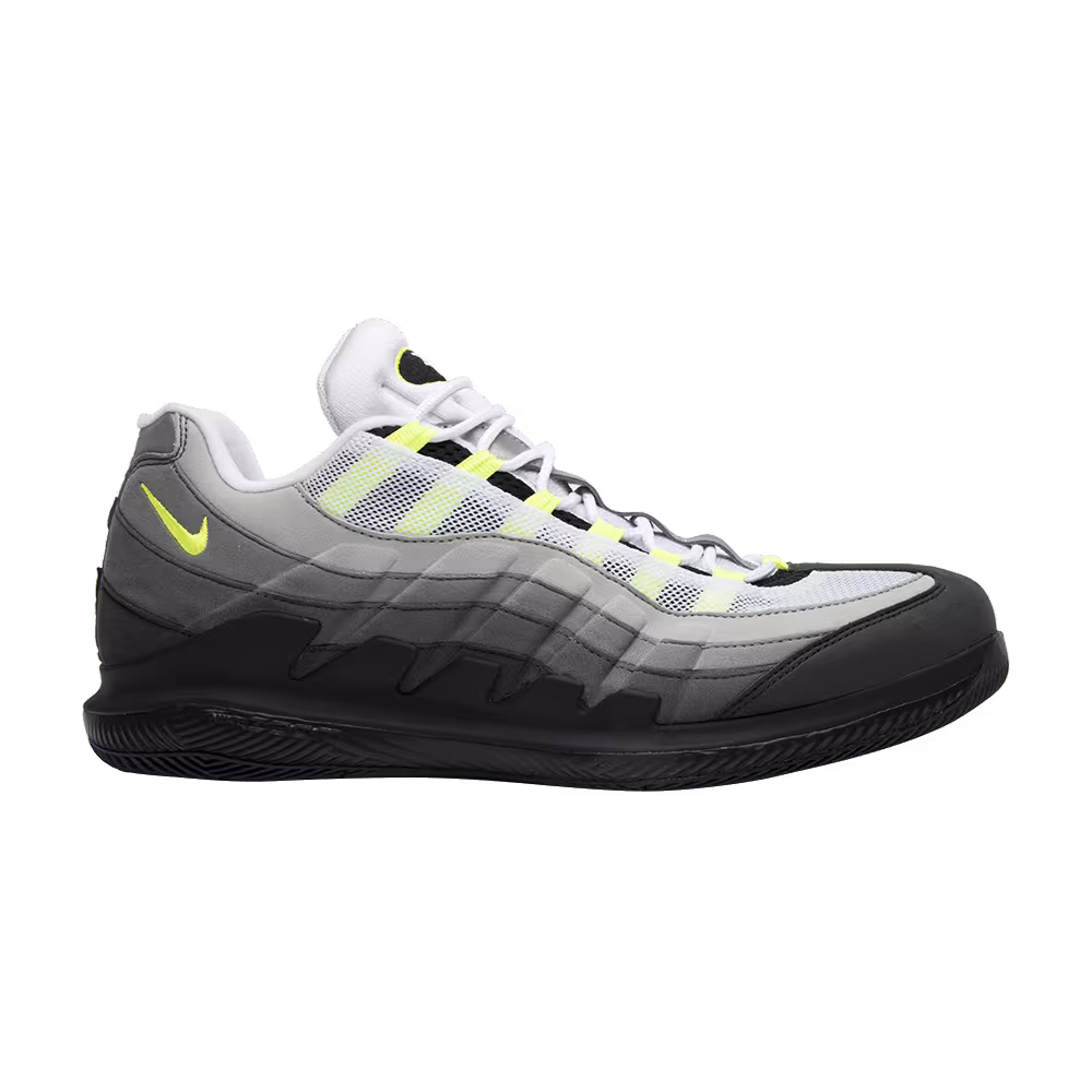 NikeCourt Vapor RF x Air Max 95 Neon