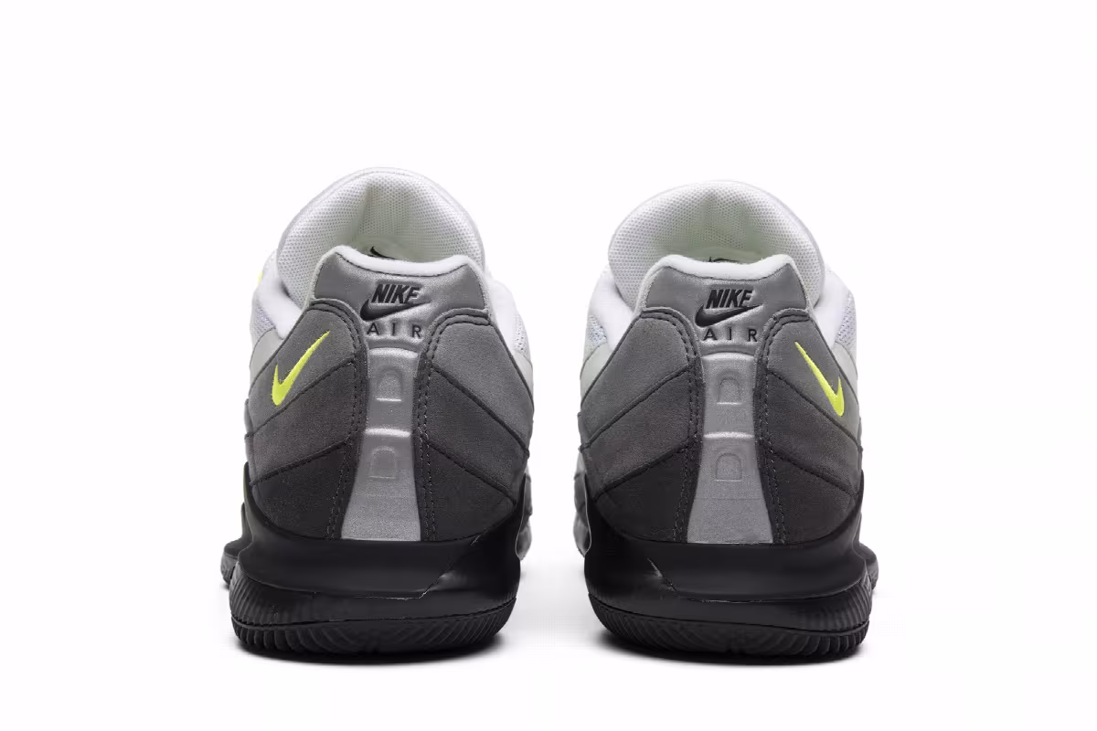 NikeCourt Vapor RF x Air Max 95 Neon, view 7