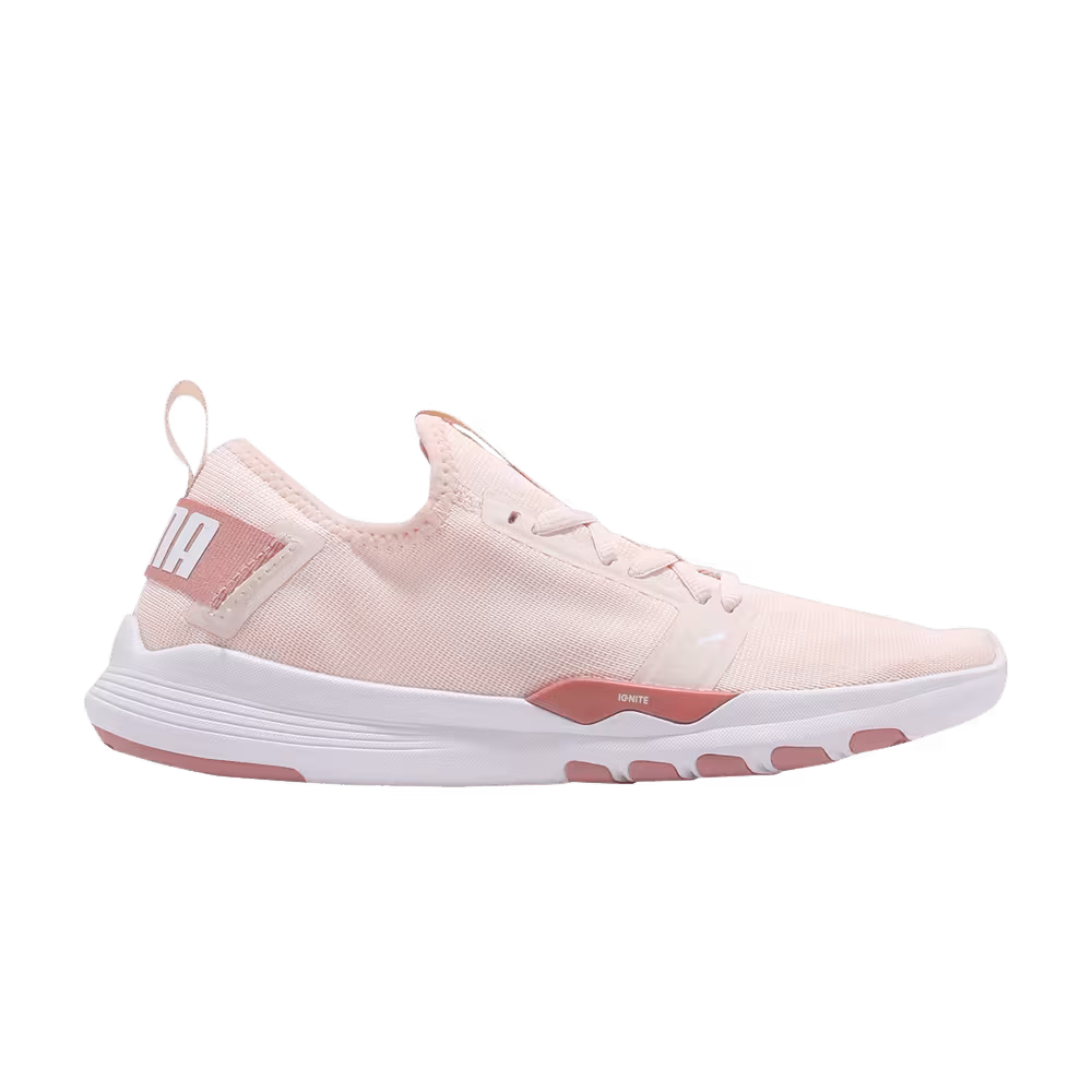 Puma Women's Ignite Contender Knit Pastel Parchment Rose