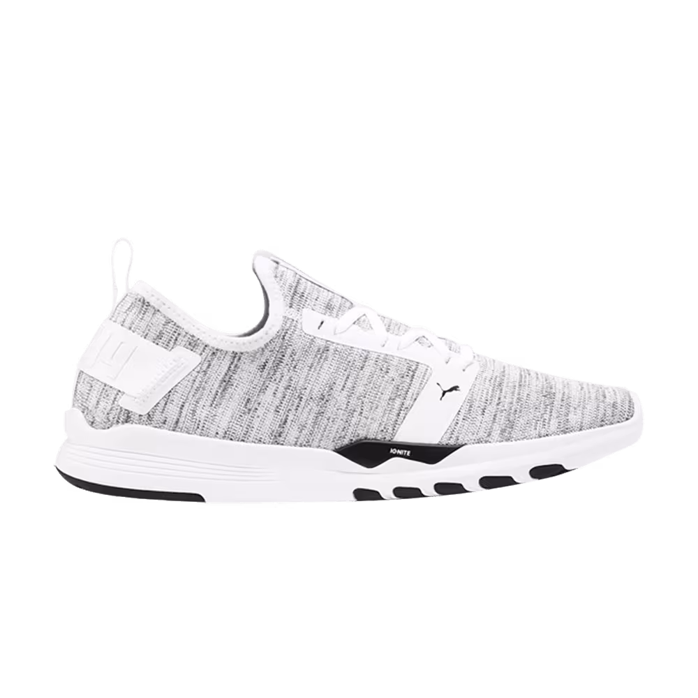 Puma Ignite Contender Knit White Black