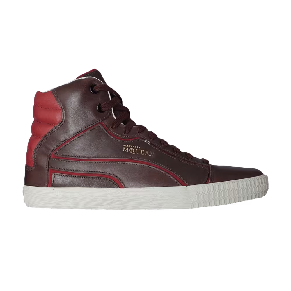 Alexander McQueen x Puma Street Climb 2 Mid Colorblock - Brown Red