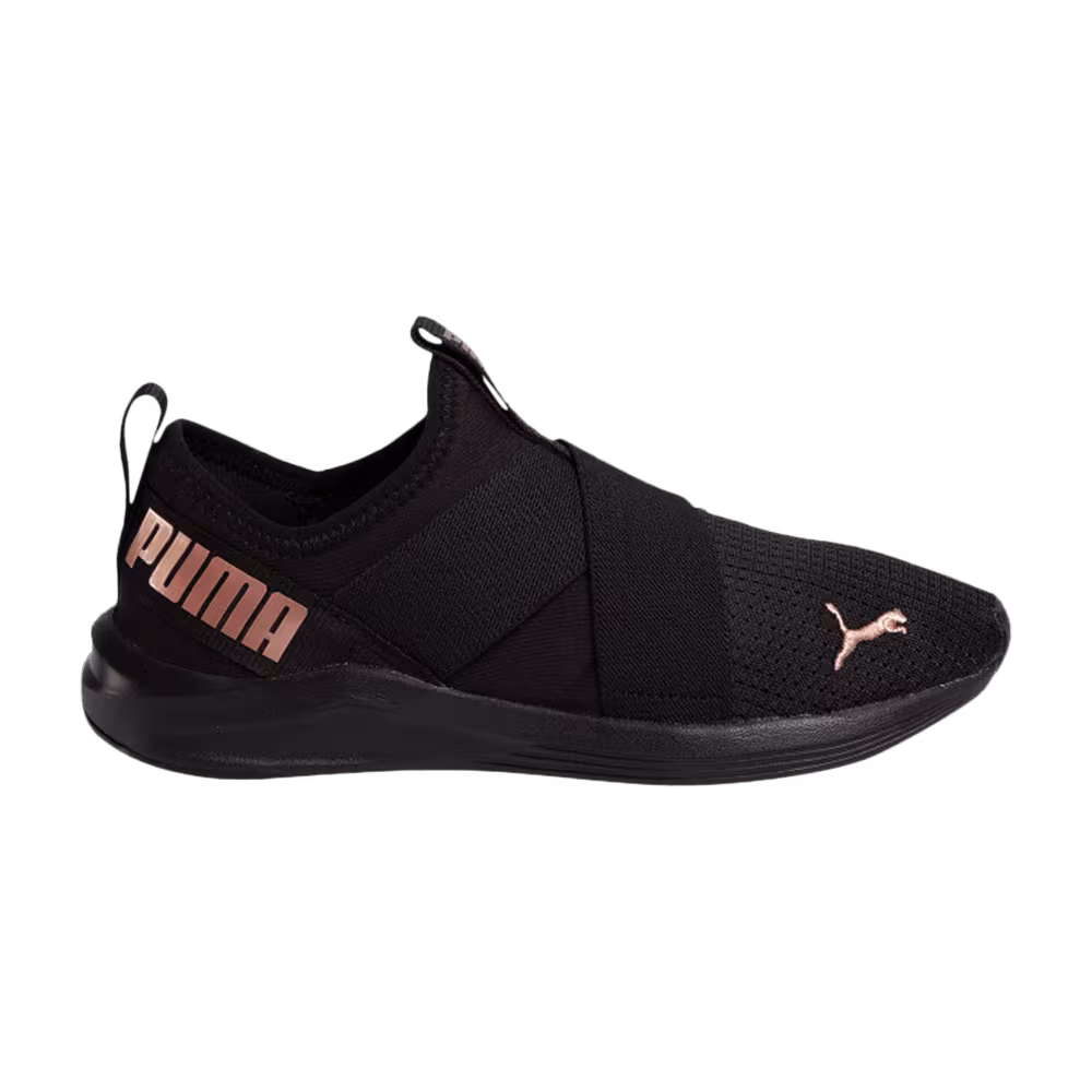 Puma Women's Prowl Slip-On Black Rose Gold