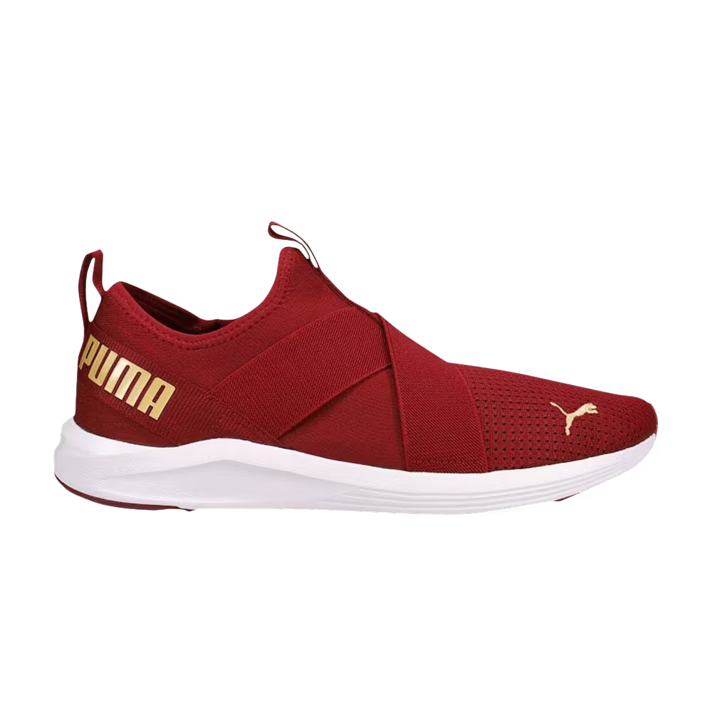 Puma Women's Prowl Slip-On Intense Red Gold
