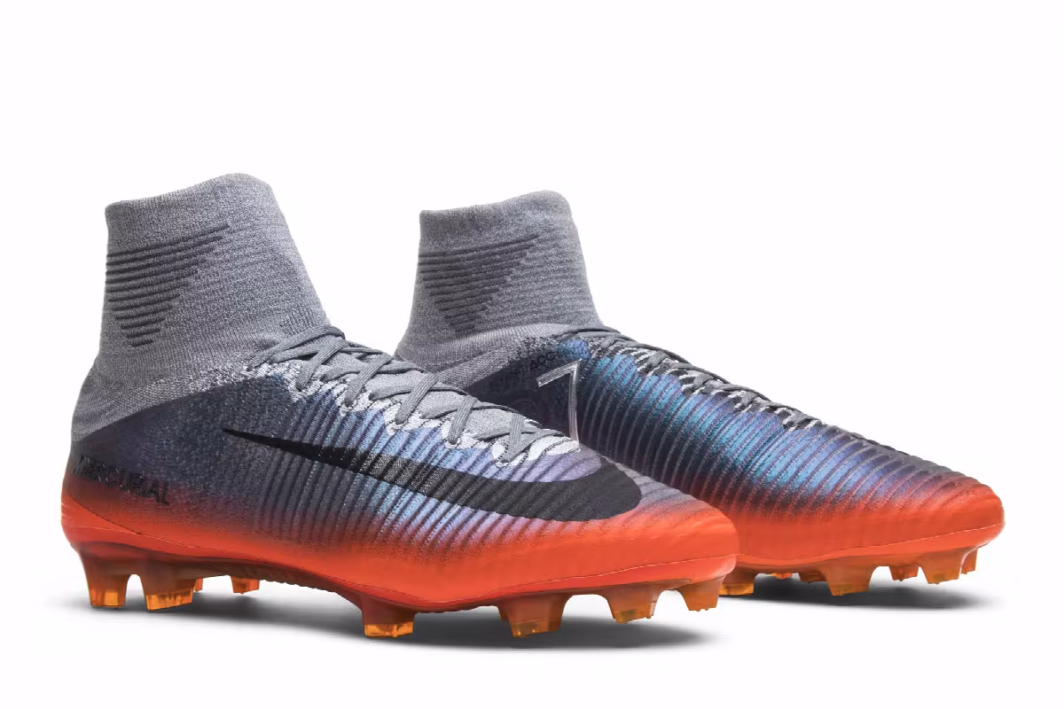 CR7 x Nike Mercurial SuperFly 5 FG Metallic Hematite, view 9