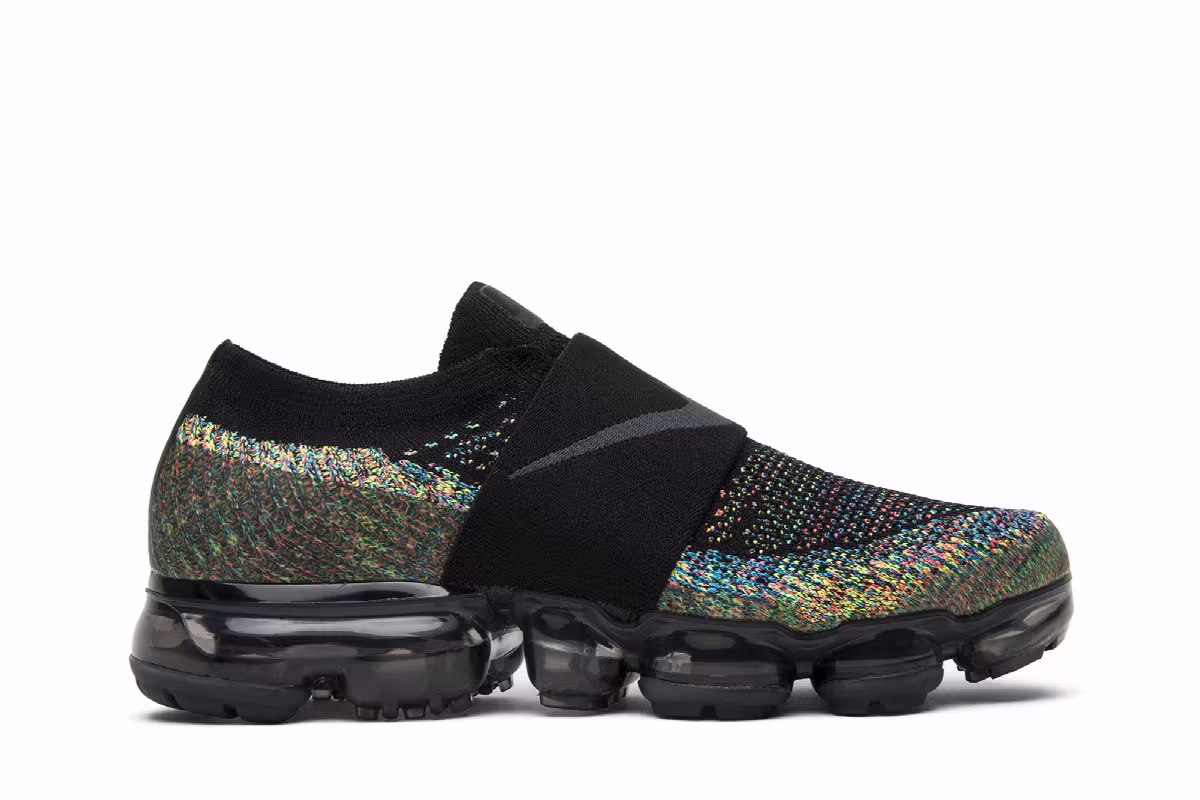 Nike Women's Air VaporMax Moc Black Multi-Color, view 2