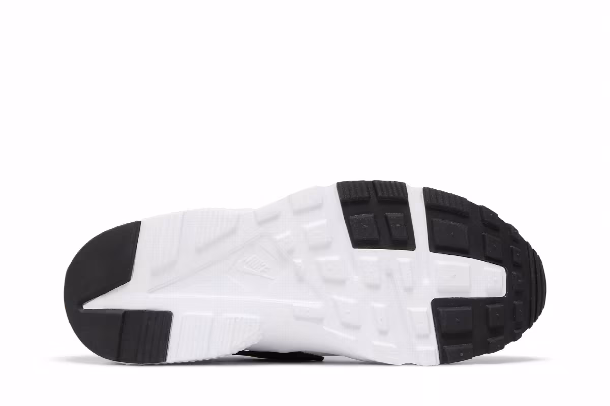 Nike Huarache Run GS White Black, view 5