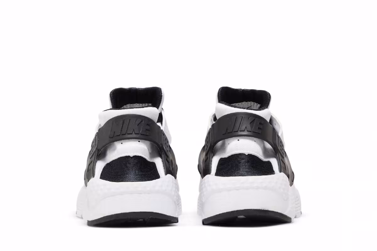 Nike Huarache Run GS White Black, view 7
