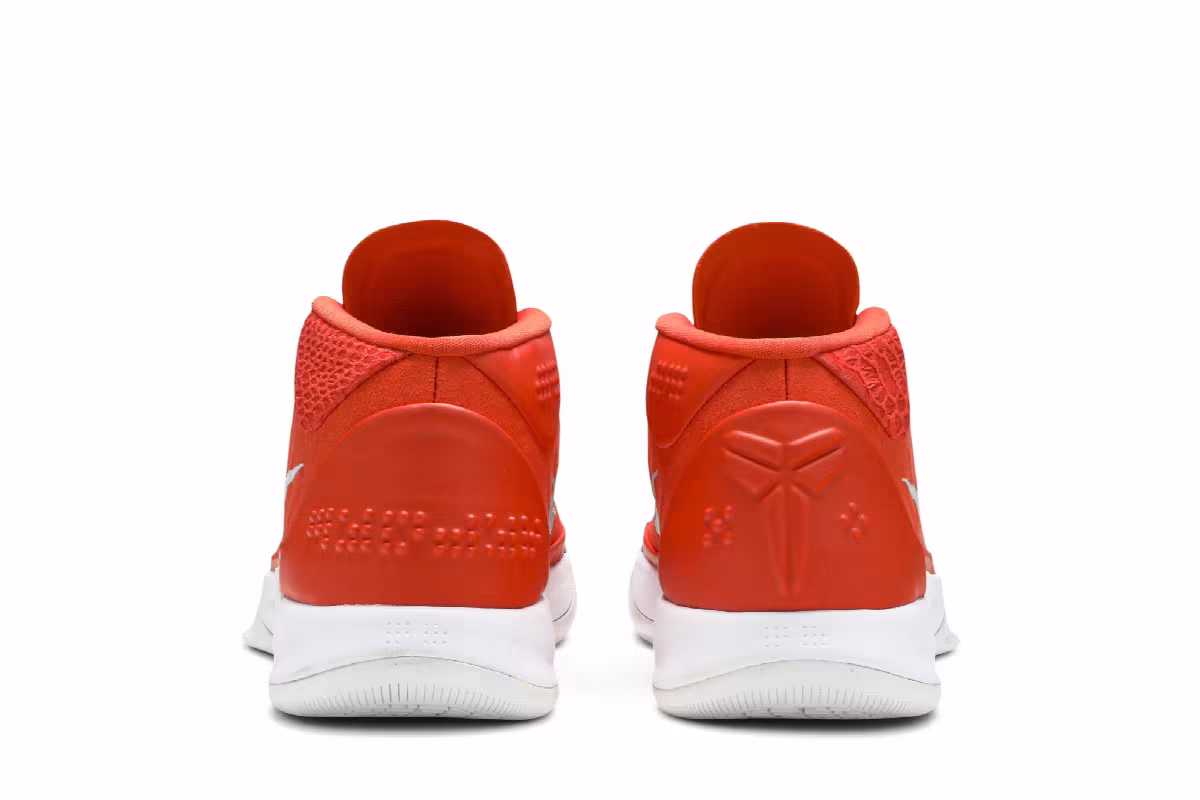 Nike Kobe A.D. Mid Orange Blaze Metallic Silver, view 7