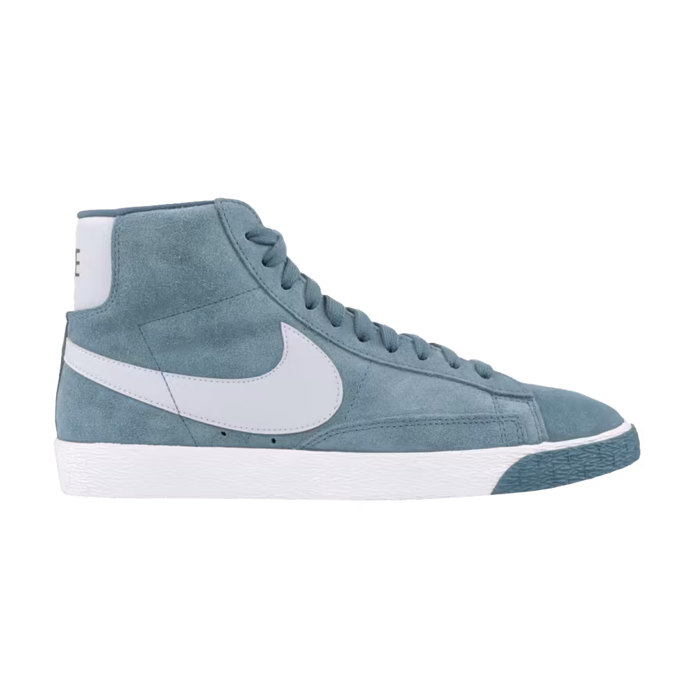 Nike Women's Blazer Mid Vintage Suede Petrol