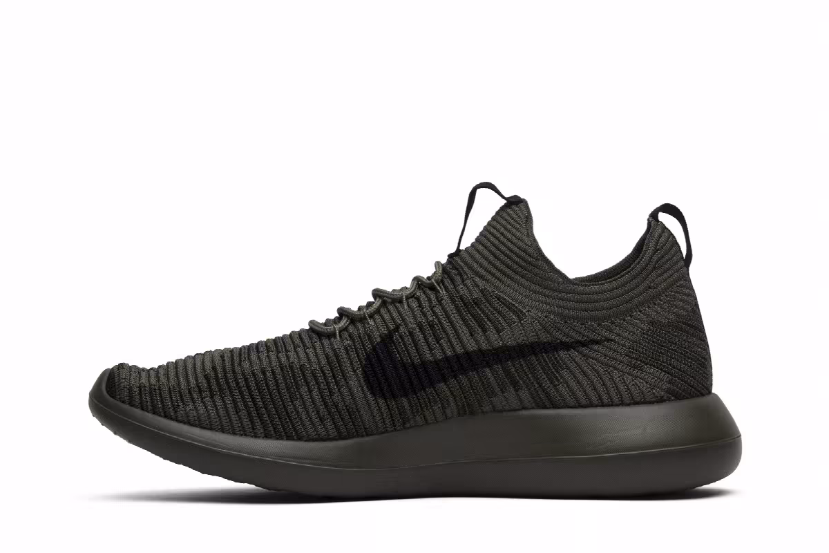 NikeLab Roshe Two Flyknit V2 Camo Cargo Khaki, view 4