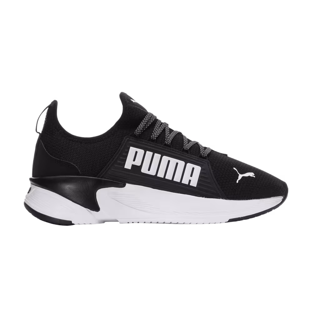 Puma Softride Premier Slip-On Wide Black White