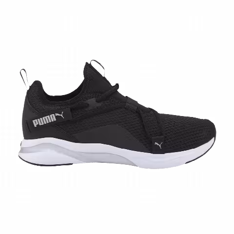 Puma Wmns Softride Rift Slip-On 'Black Metallic Silver'