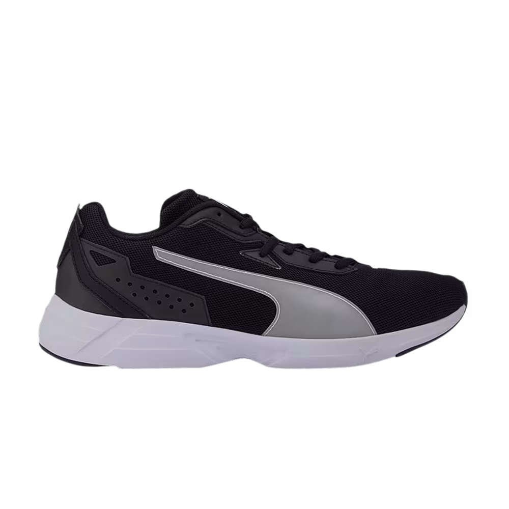 Puma Space Runner Black White