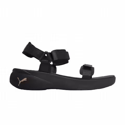 Puma Wmns Sporty Vola Sandal 'Black Team Gold'