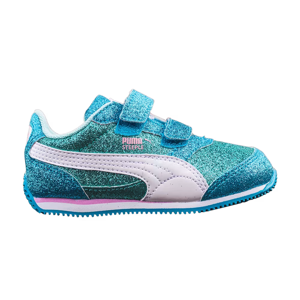 Puma Steeple Glitz Glam V Infant Aruba Blue