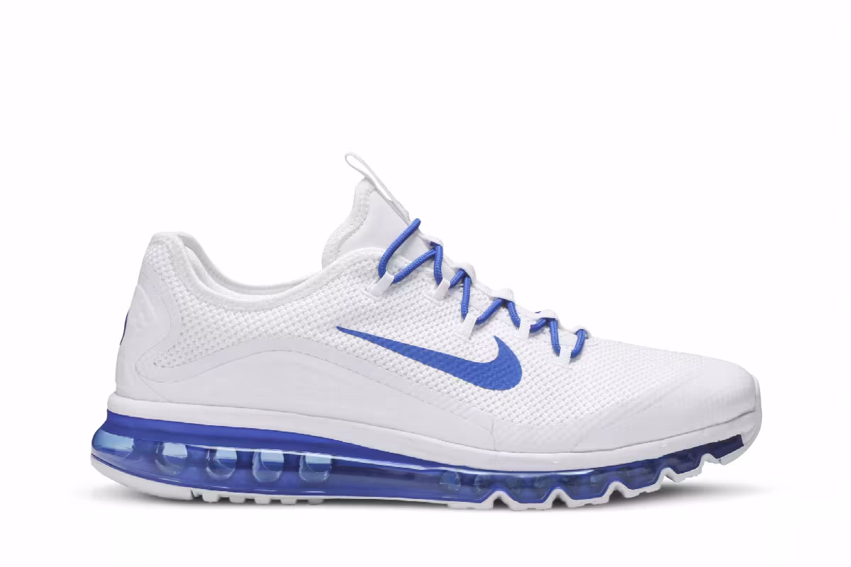 Nike Air Max More White Game Royal, view 2
