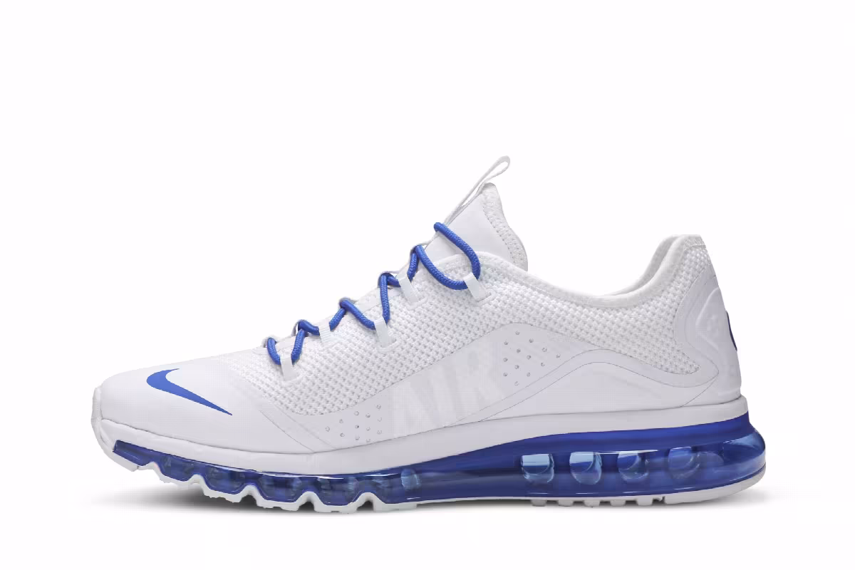 Nike Air Max More White Game Royal, view 4
