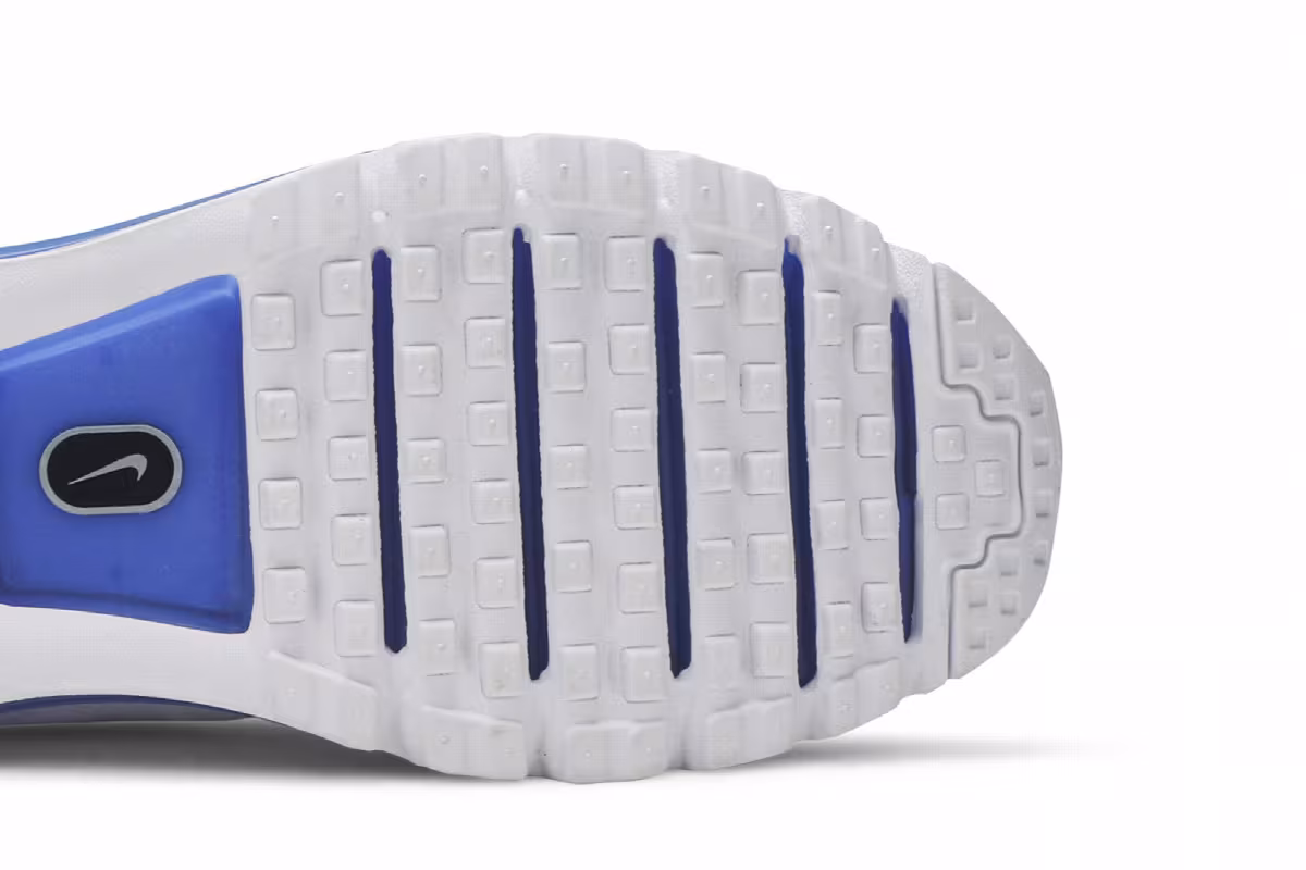 Nike Air Max More White Game Royal, view 6