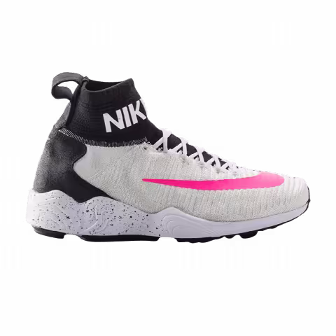 Nike Zoom Mercurial XI Flyknit FC 'White Pink Black'