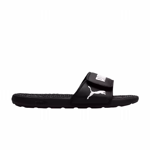 Puma Wmns Cool Cat 5 Slides 'Black White'