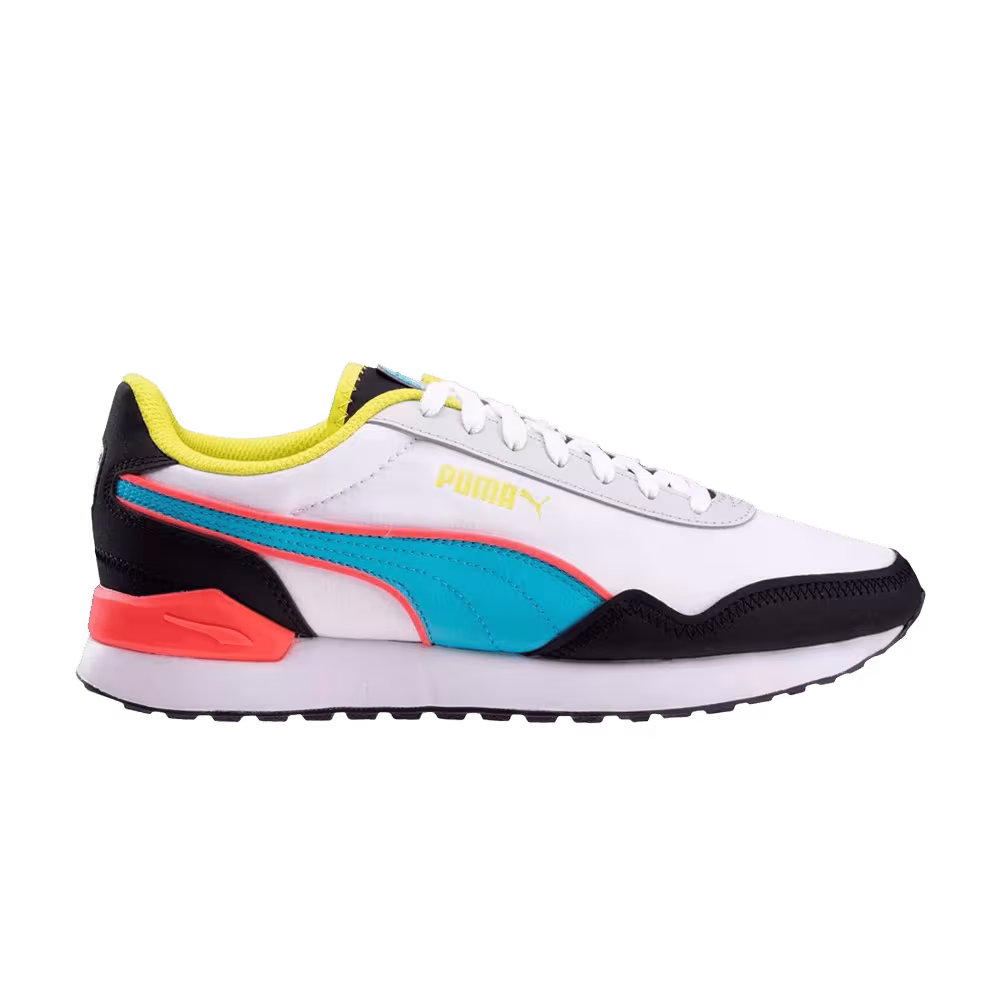 Puma Dista Runner Tech White Scuba Blue
