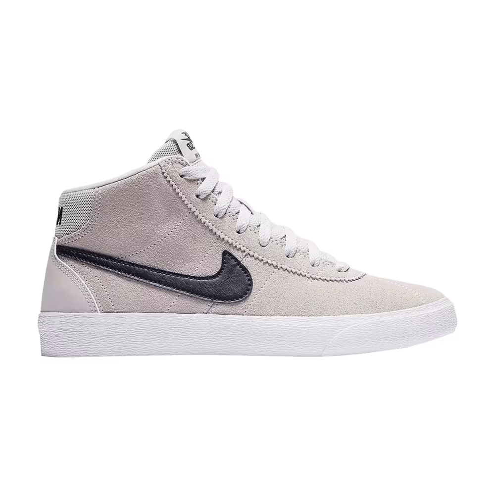 Nike Women's Bruin High SB Pure Platinum Obsidian