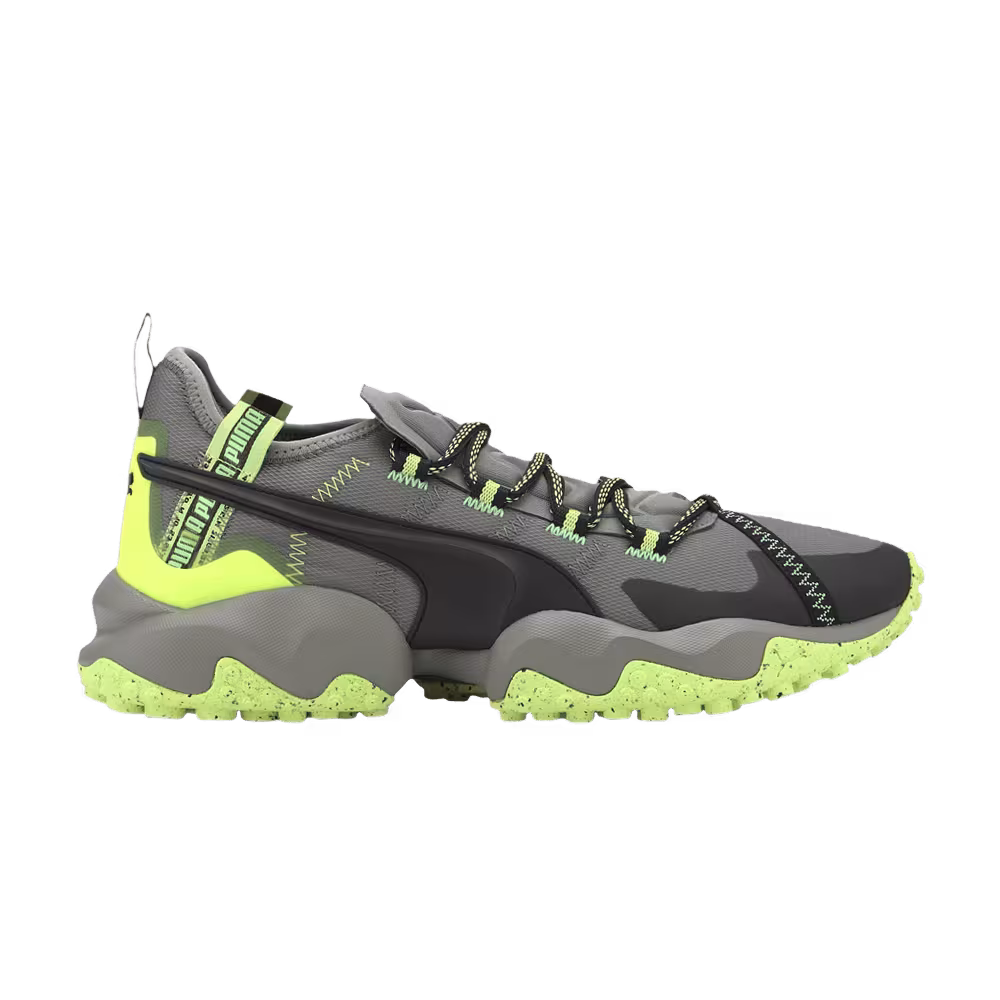Puma Erupt Trail Grey Fizzy Yellow