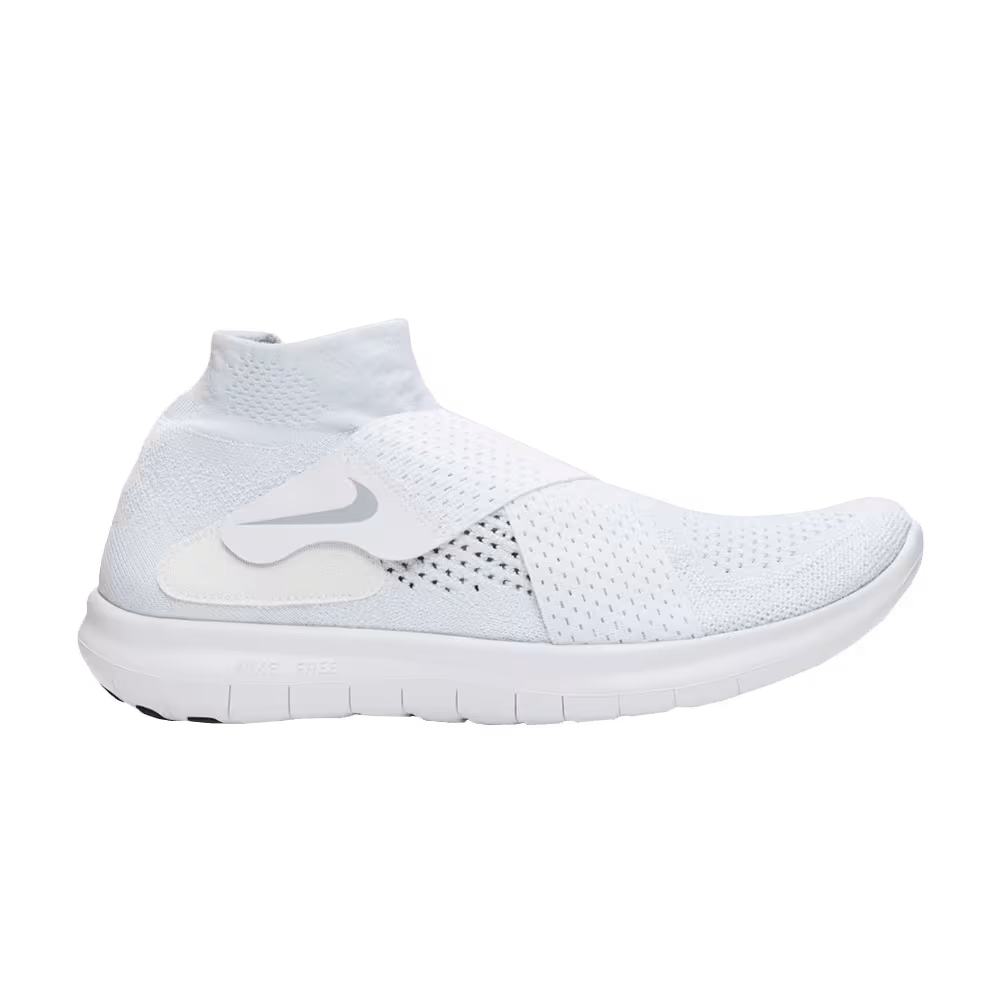 Nike Free Run Motion Flyknit 2017 Triple White