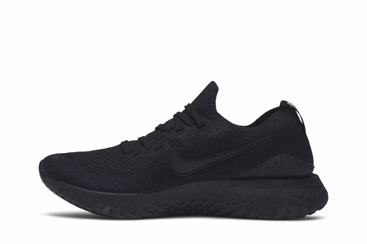 Nike Women's Epic React Flyknit 2 Black, view 4
