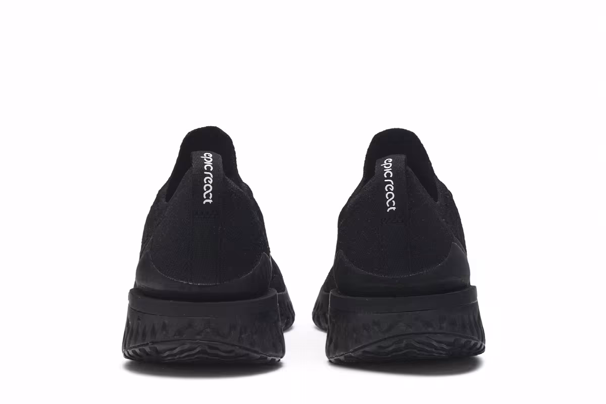 Nike Women's Epic React Flyknit 2 Black, view 7