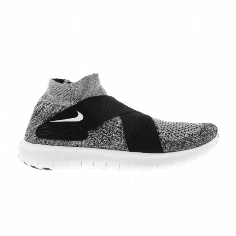 Nike Wmns Free RN Motion Flyknit 2017 'Black White'