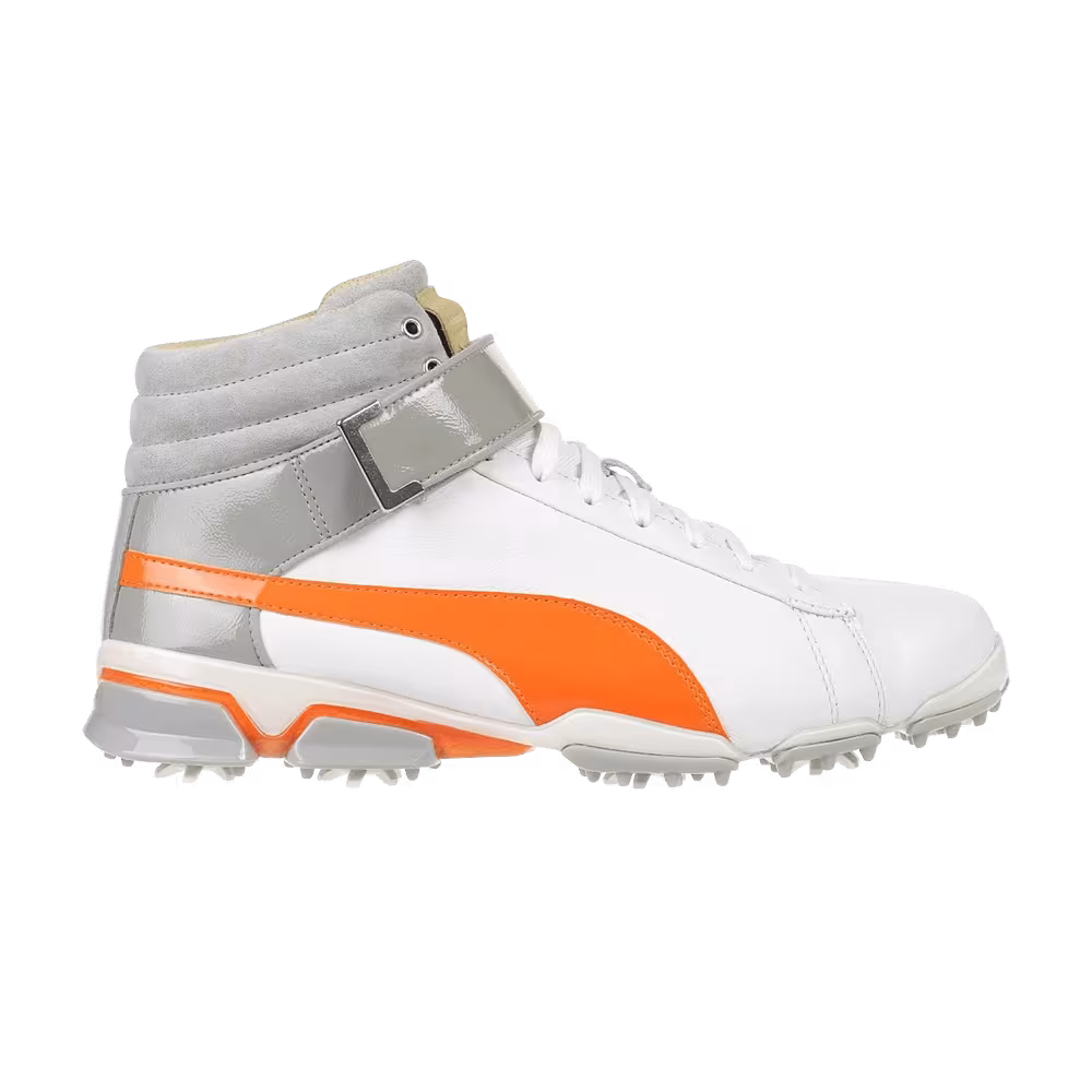 Puma TitanTour Ignite High White Vibrant Orange
