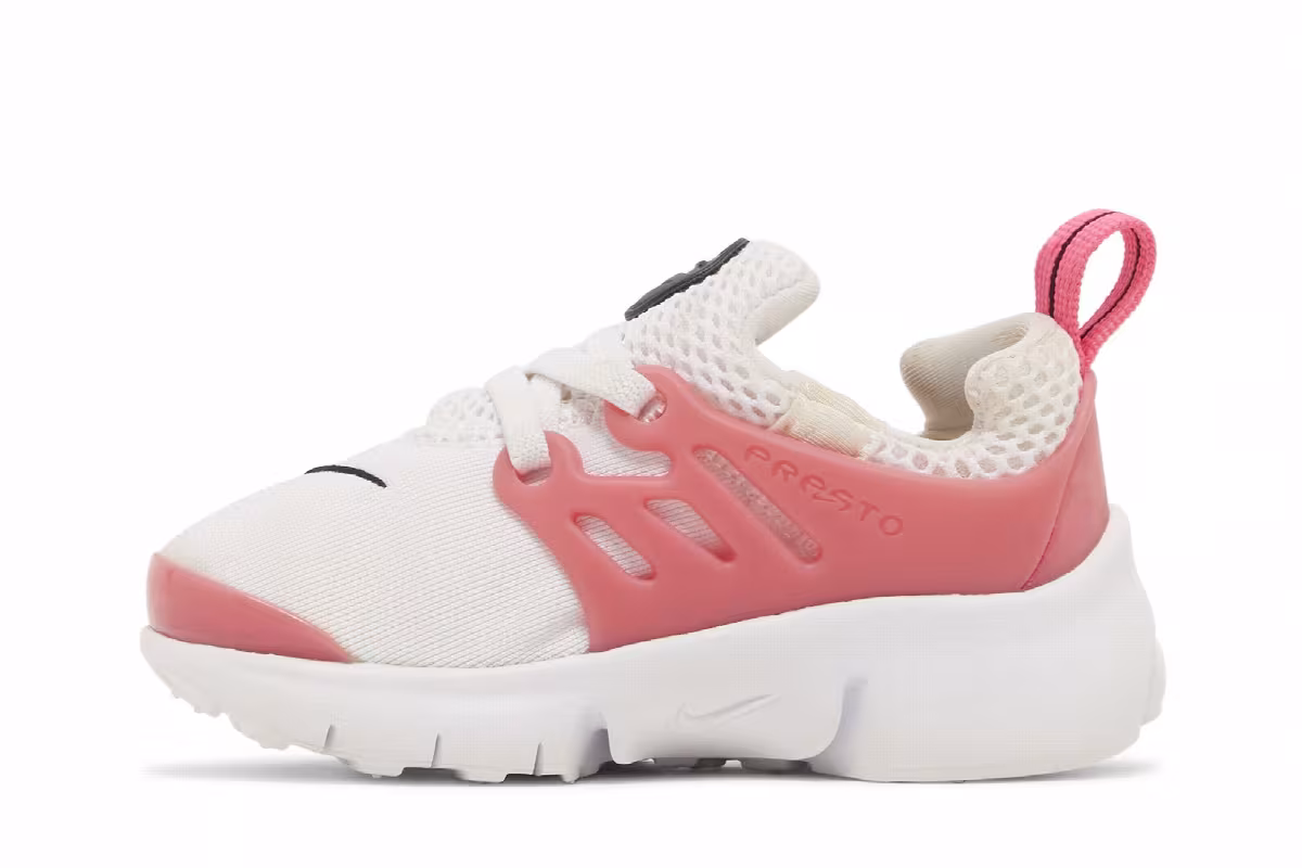 Nike Little Presto TD White Hyper Pink, view 4