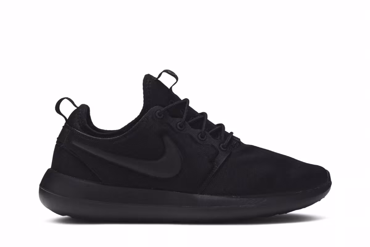 Nike Roshe Two Triple Black, view 2