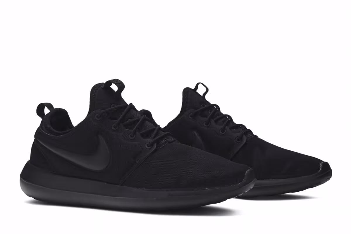 Nike Roshe Two Triple Black, view 9