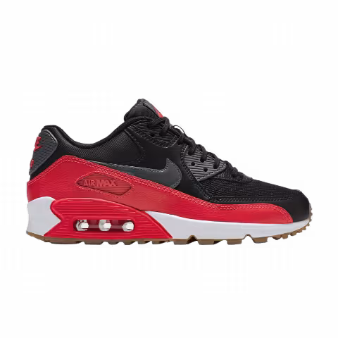 Nike Wmns Air Max 90 Essential 'Black Bright Crimson'