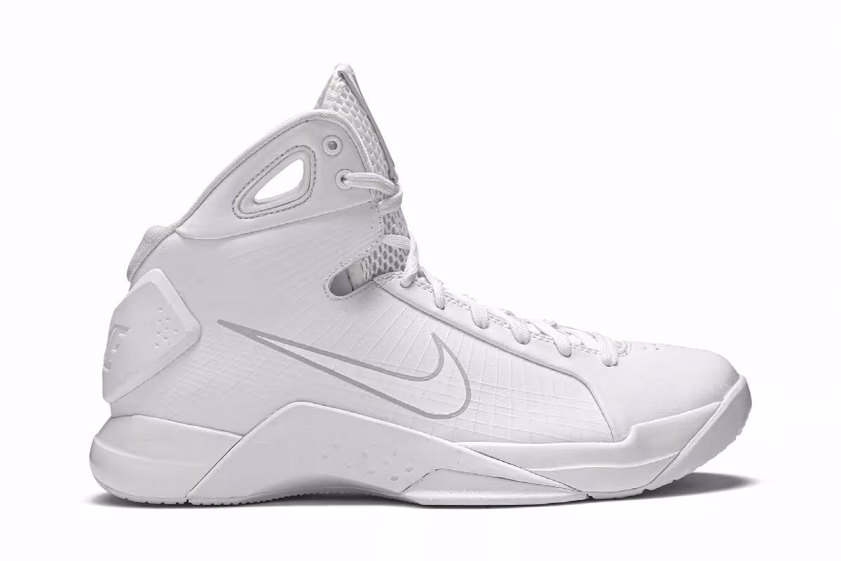 Nike Hyperdunk Triple White, view 2