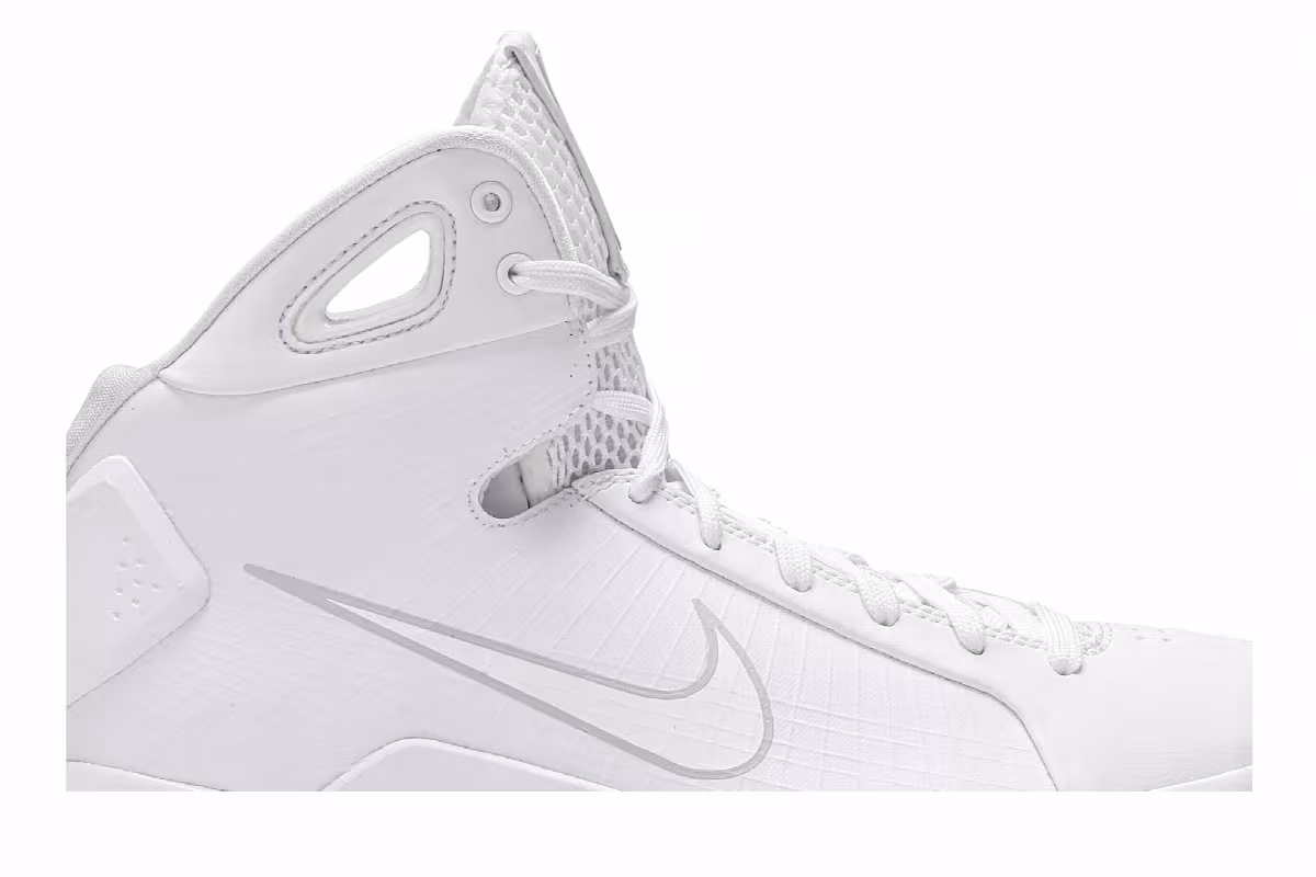 Nike Hyperdunk Triple White, view 3