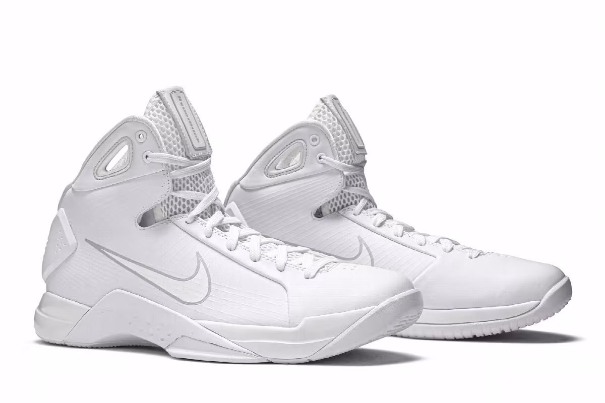 Nike Hyperdunk Triple White, view 9