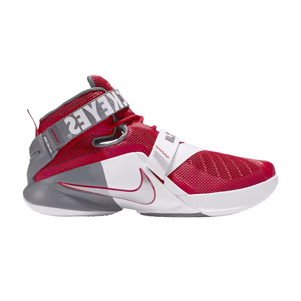 Nike LeBron Soldier 9 Premium EP Ohio State Buckeyes
