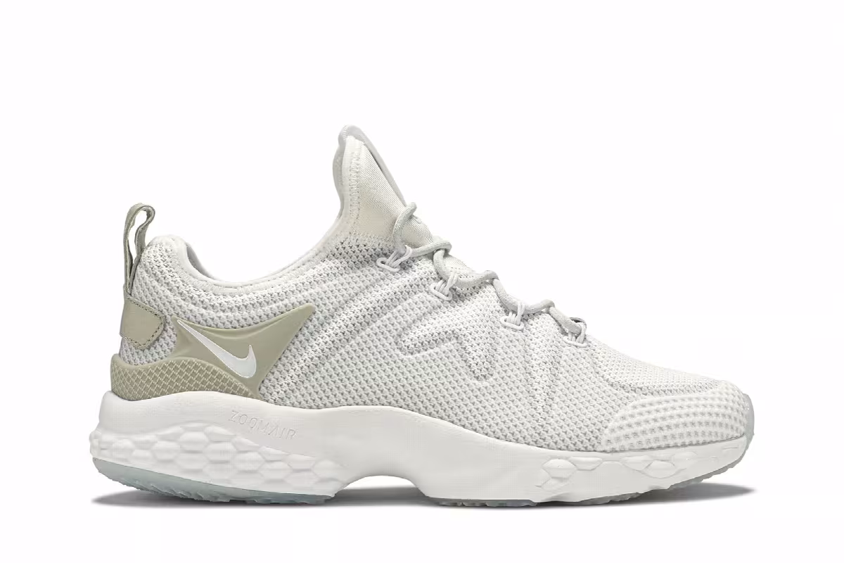 Kim Jones x Nike Women's Air Zoom Triple White, view 2