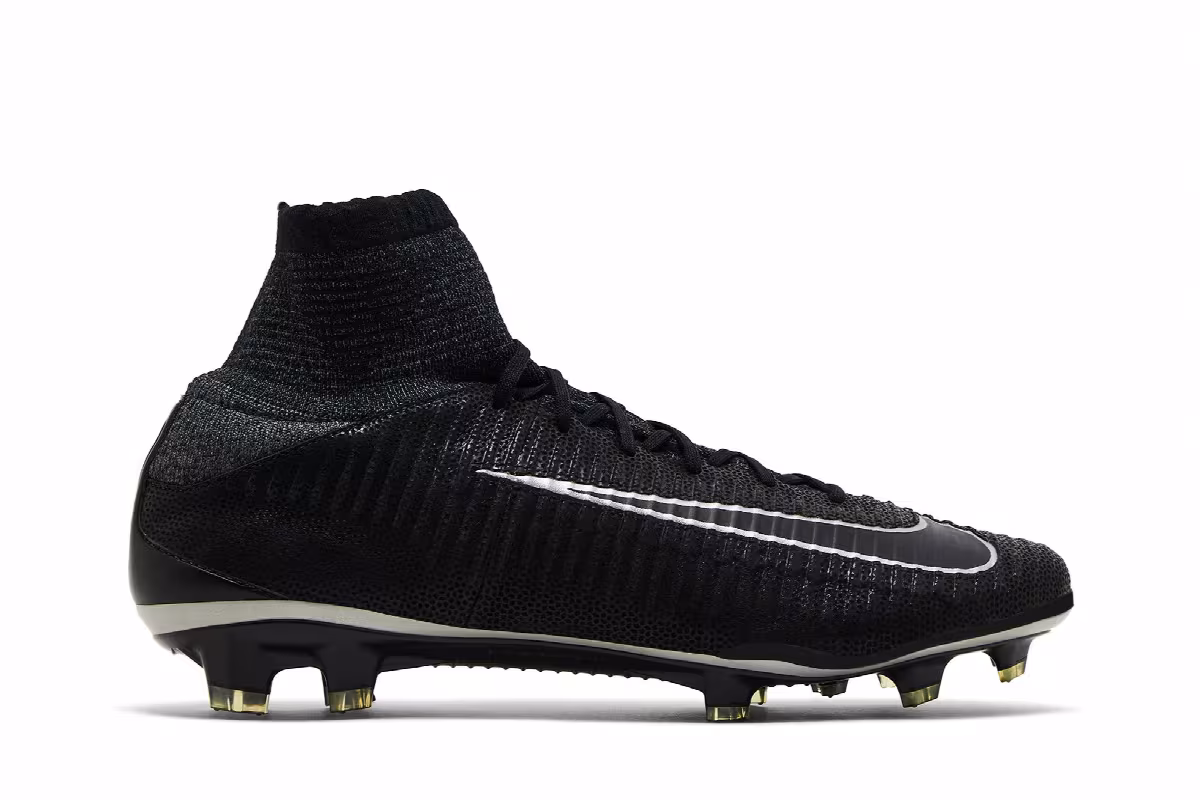 Nike Mercurial Superfly 5 TC FG Black Dark Grey, view 2