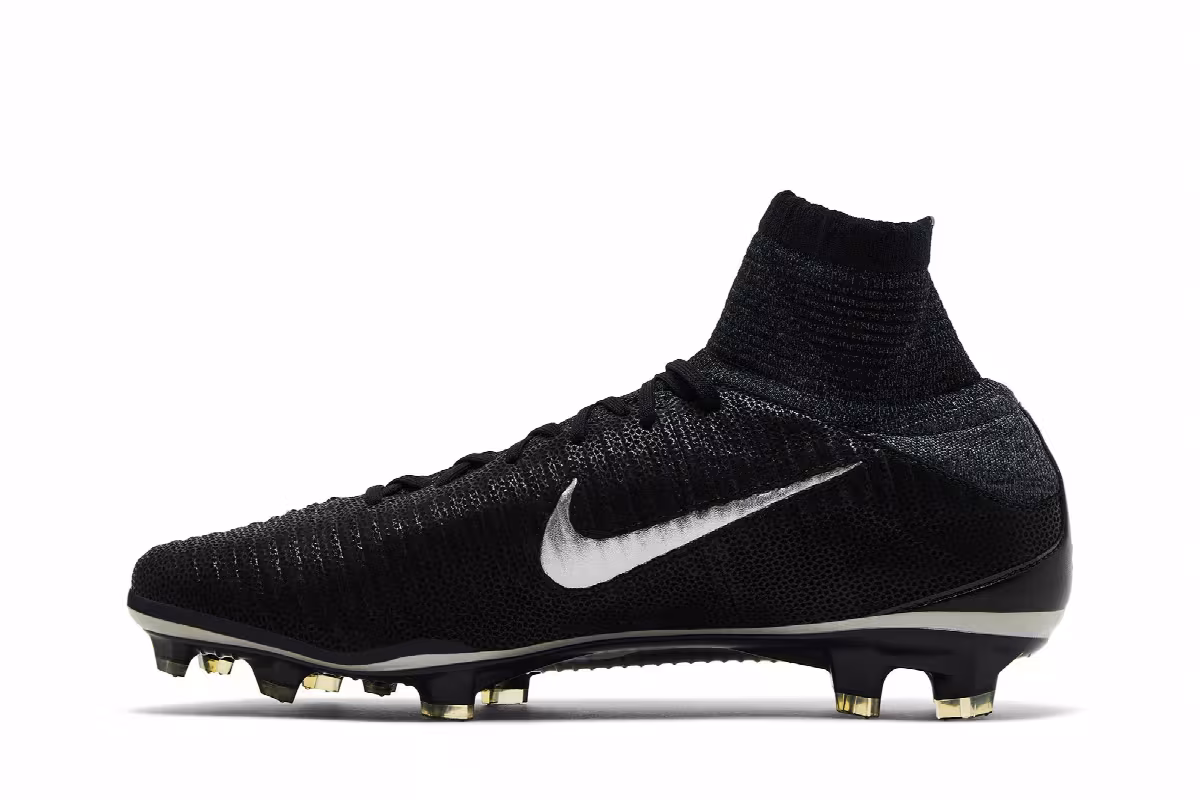 Nike Mercurial Superfly 5 TC FG Black Dark Grey, view 4