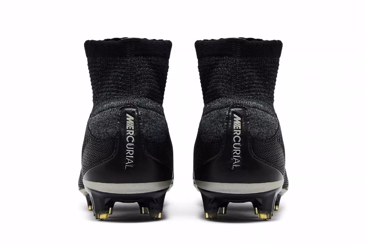Nike Mercurial Superfly 5 TC FG Black Dark Grey, view 7